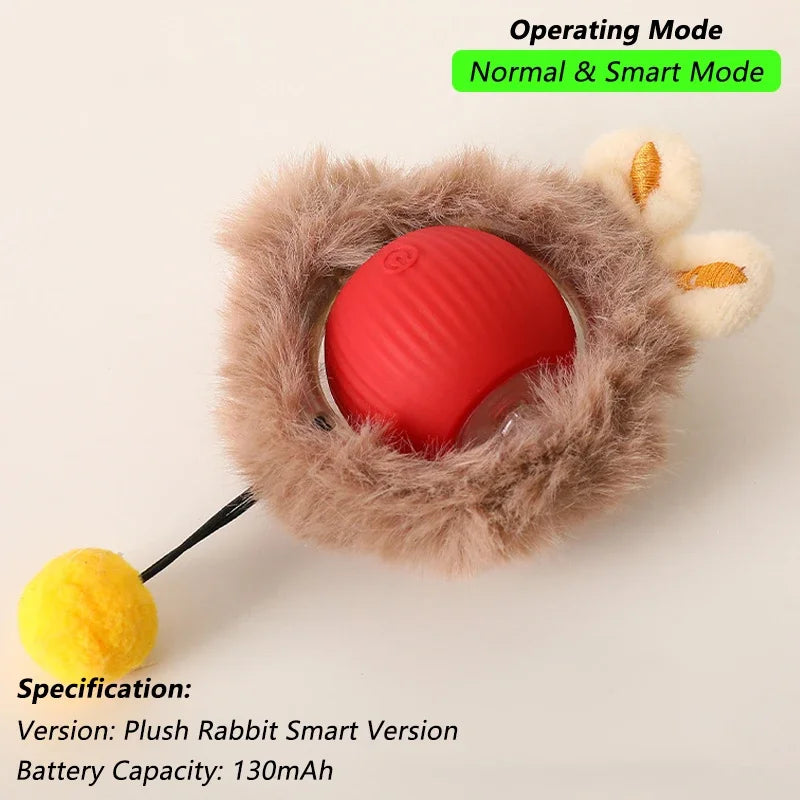 Dog Cat Interactive Ball Toy Automatic