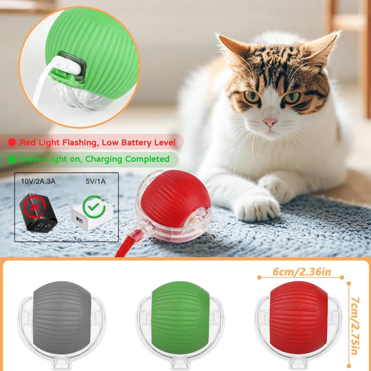 Dog Cat Interactive Ball Toy Automatic
